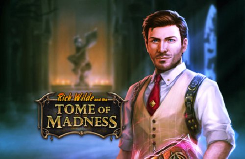 Rich Wilde and the Tome of Madness Online Slot Logo
