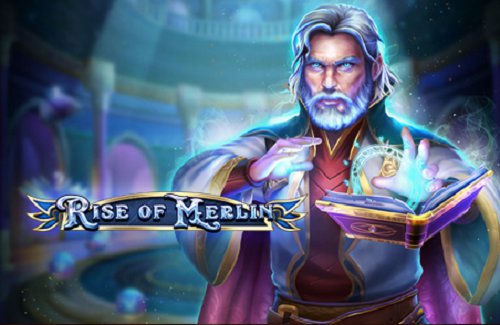 Rise of Merlin Online Slot Logo