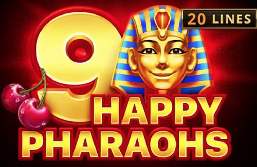 9 Happy Pharaohs Online Slot Logo