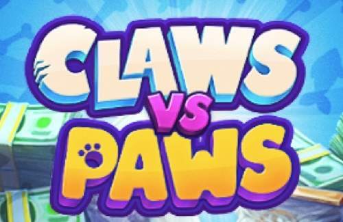 Claws vs Paws Online Slot Logo