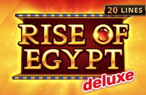 Rise of Egypt Deluxe Online Slot Logo