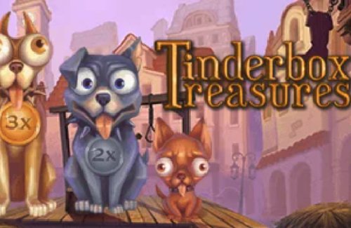 Tinderbox Treasures Online Slot Logo