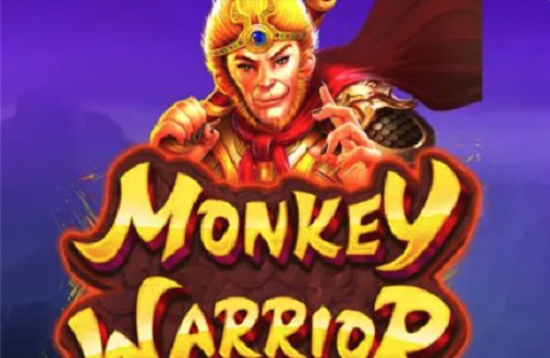 Monkey Warrior Online Slot Logo