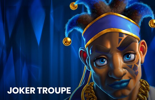 Joker Troupe Online Slot Logo