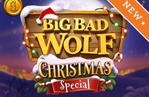 Big Bad Wolf Christmas Online Slot Logo