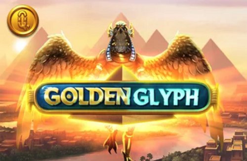 Golden Glyph Online Slot Logo