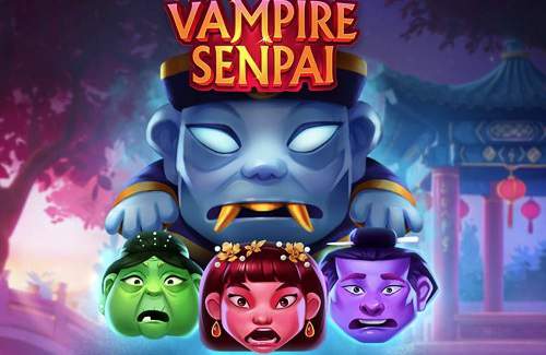 Vampire Senpai Online Slot Logo