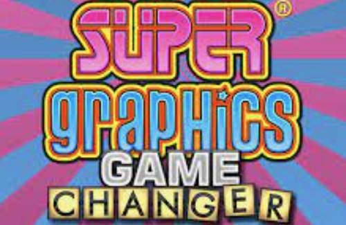 Super Graphics Game changer Online Slot Logo