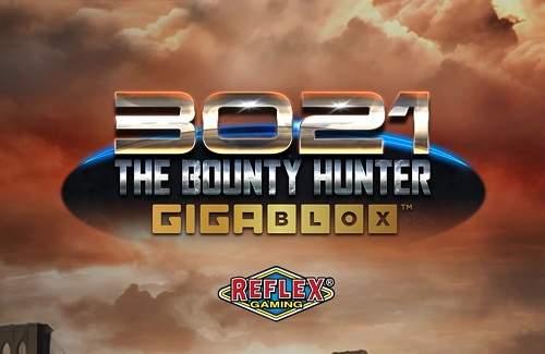 3021 The Bounty Hunter Gigablox Online Slot Logo