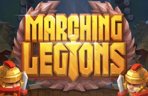 Marching Legions Online Slot Logo