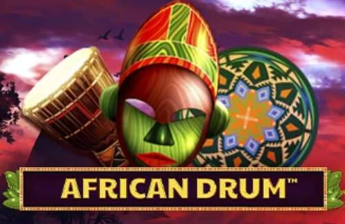 African Drum Online Slot Logo
