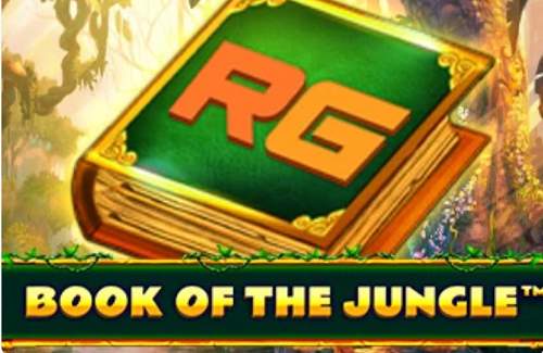 Book Of The Jungle Online Slot Logo