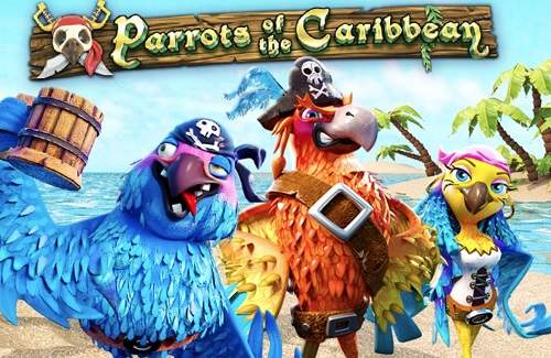 Parrots of the Caribbean Online Slot Logo