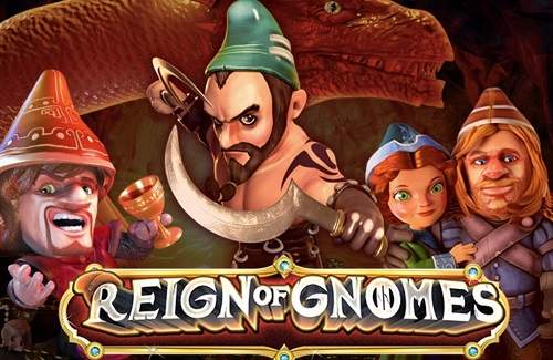 Reign of Gnomes Online Slot Logo