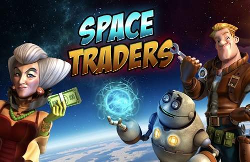 Space Traders Online Slot Logo