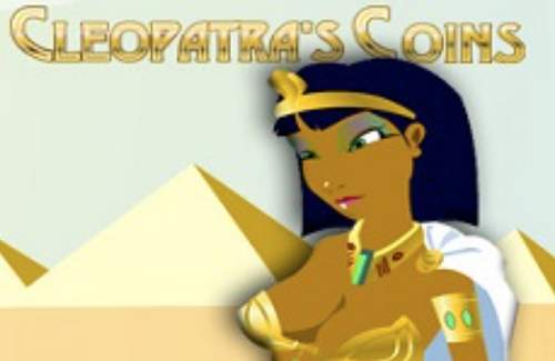 Cleopatra's Coins Online Slot Logo