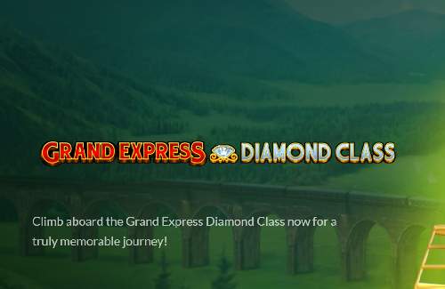 Grand Express Diamond Class Online Slot Logo