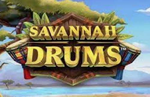 Savannah Drums Online Slot Logo