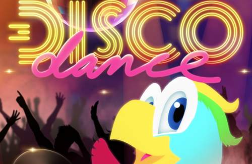 Disco Dance Online Slot Logo