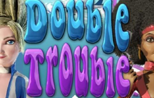 Double Trouble Online Slot Logo