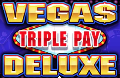 Vegas Triple Pay Deluxe Online Slot Logo
