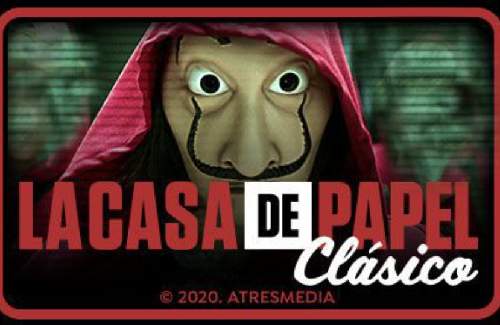 La Casa De Papel Clasico Online Slot Logo