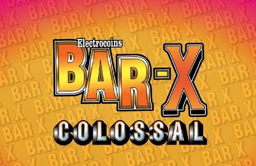 Bar X Colossal Online Slot Logo