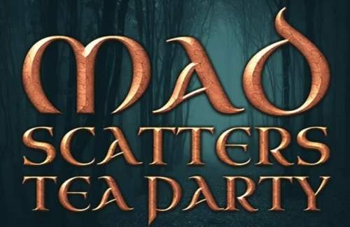 Mad Scatters Tea Party Online Slot Logo