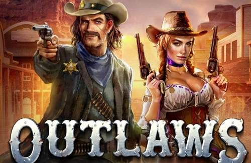Outlaws Online Slot Logo