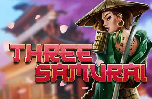 Three Samurai Online Slot Logo