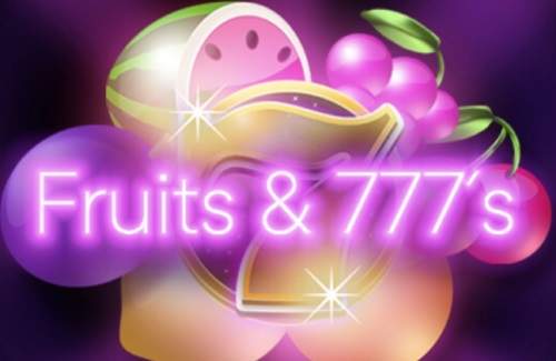 Fruits and 777s Online Slot Logo