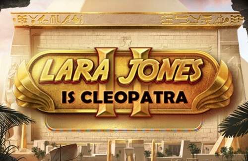 Lara Jones II Is Cleopatra Online Slot Logo