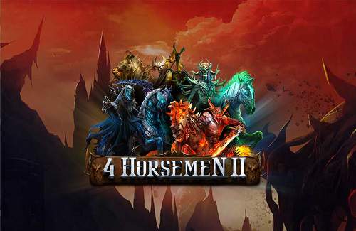 4 Horsemen II Online Slot Logo