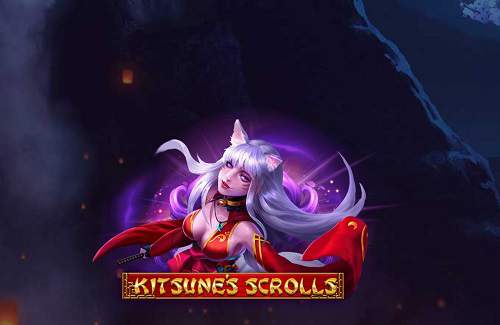 Kitsune's Scrolls Online Slot Logo