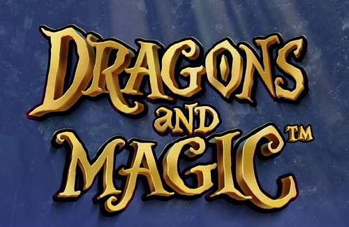 Dragons and Magic Online Slot Logo