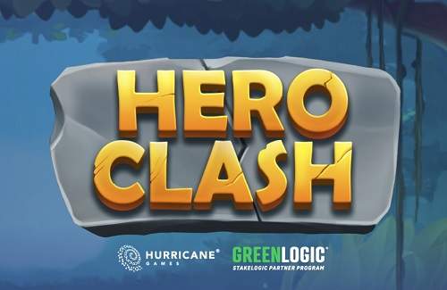 Hero Clash Online Slot Logo