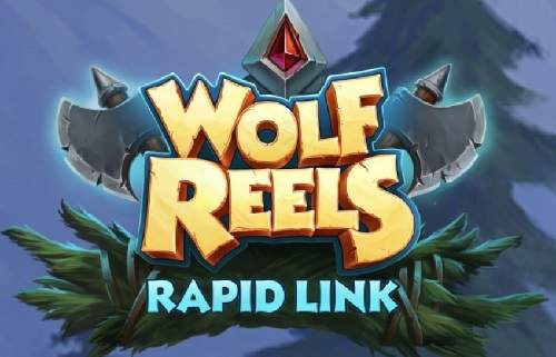 Wolf Reels Rapid Link Online Slot Logo
