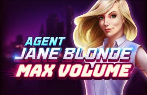 Agent Jane Blonde Max Volume Online Slot Logo