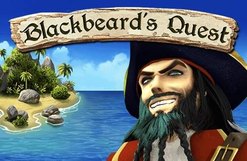 Blackbeard's Quest Online Slot Logo