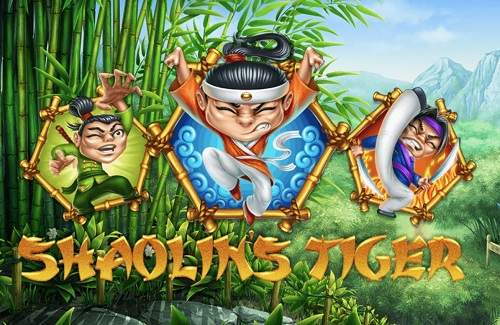 Shaolin's Tiger Online Slot Logo