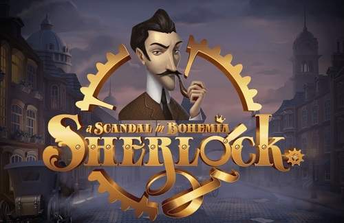 Sherlock a Scandal in Bohemia Online Slot Logo