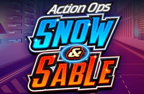 ACTION OPS SNOW and SABLE Online Slot Logo