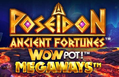 ANCIENT FORTUNES POSEIDON WOWPOT! MEGAWAYS Online Slot Logo
