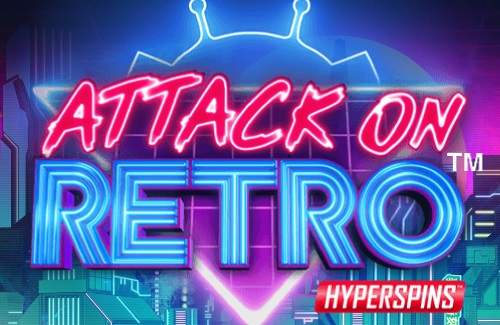 ATTACK ON RETRO Online Slot Logo