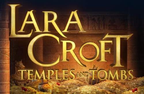 LARA CROFT TEMPLES AND TOMBS Online Slot Logo