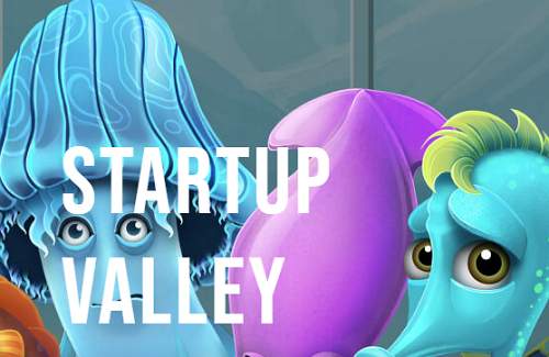 Startup Valley Online Slot Logo