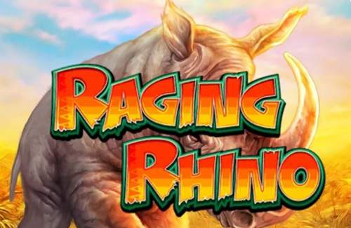 Raging Rhino Online Slot Logo