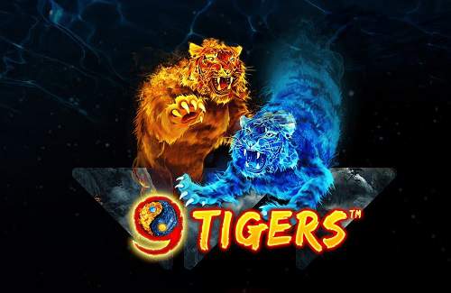 9 Tigers Online Slot Logo