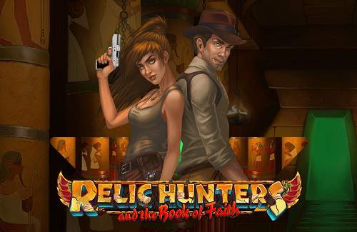 Relic Hunters and the Book of Faith Online Slot Logo