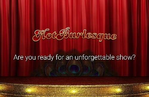 Hot Burlesque Online Slot Logo